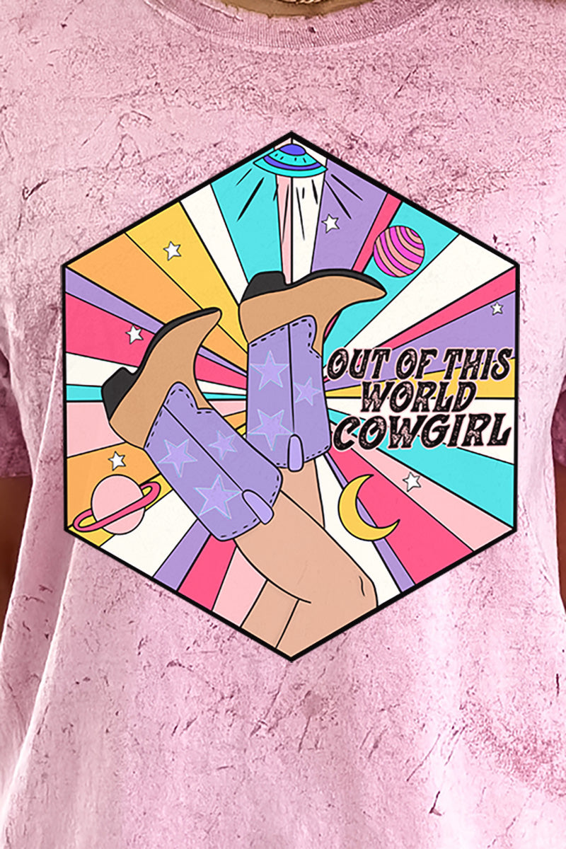 Out Of This World Cowgirl Comfort Colors Adult Heavyweight product image 2