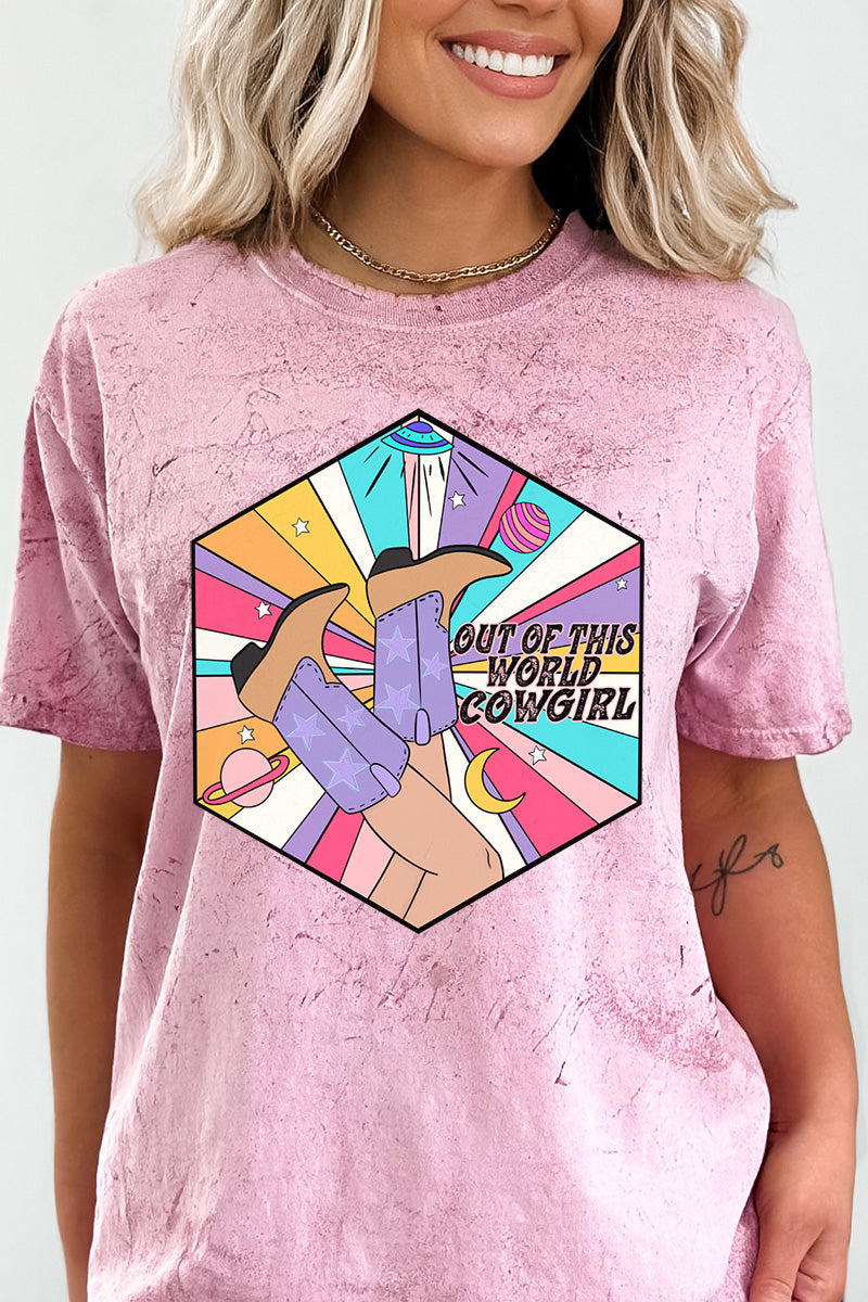 Out Of This World Cowgirl Comfort Colors Adult Heavyweight product image 1
