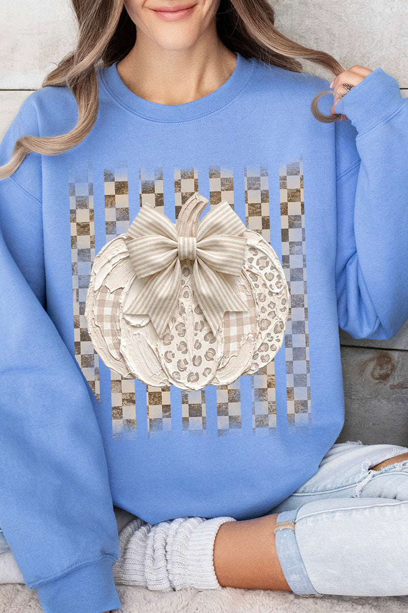 Painted Pumpkin Latte Heavy Blend Crew Sweatshirt product image 5