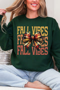 Plaid & Pretty Fall Vibes Heavy Blend Crew Sweatshirt product image 1