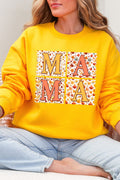 Falling Leaves Mama Heavy Blend Crew Sweatshirt product image 1