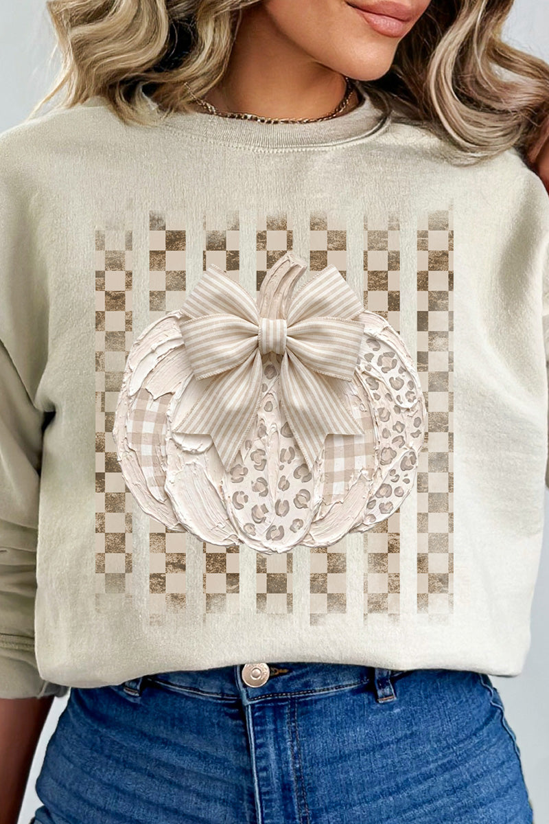 Painted Pumpkin Latte Heavy Blend Crew Sweatshirt product image 10