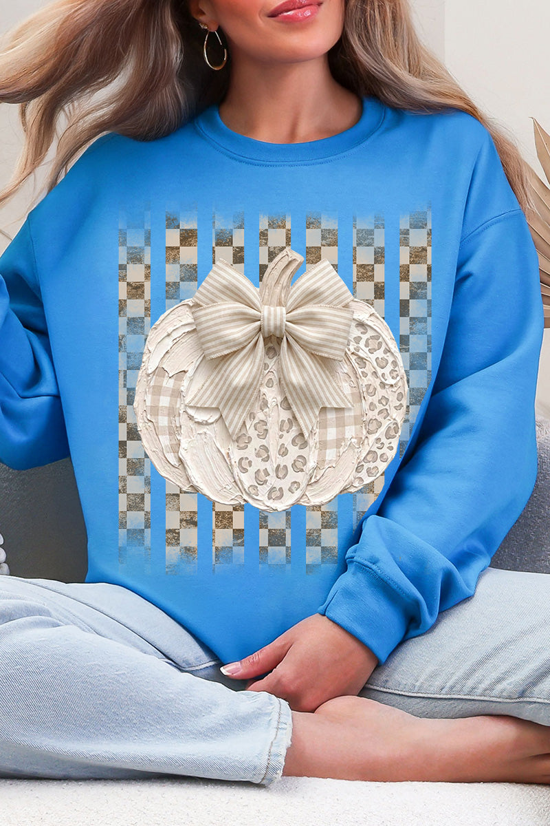 Painted Pumpkin Latte Heavy Blend Crew Sweatshirt product image 11