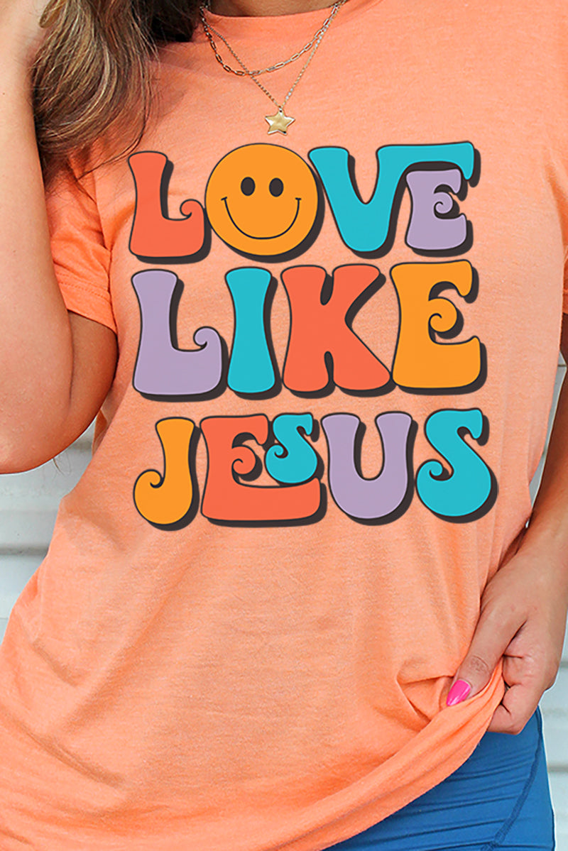 Bright Love Like Jesus Unisex Blend Tee product image 2