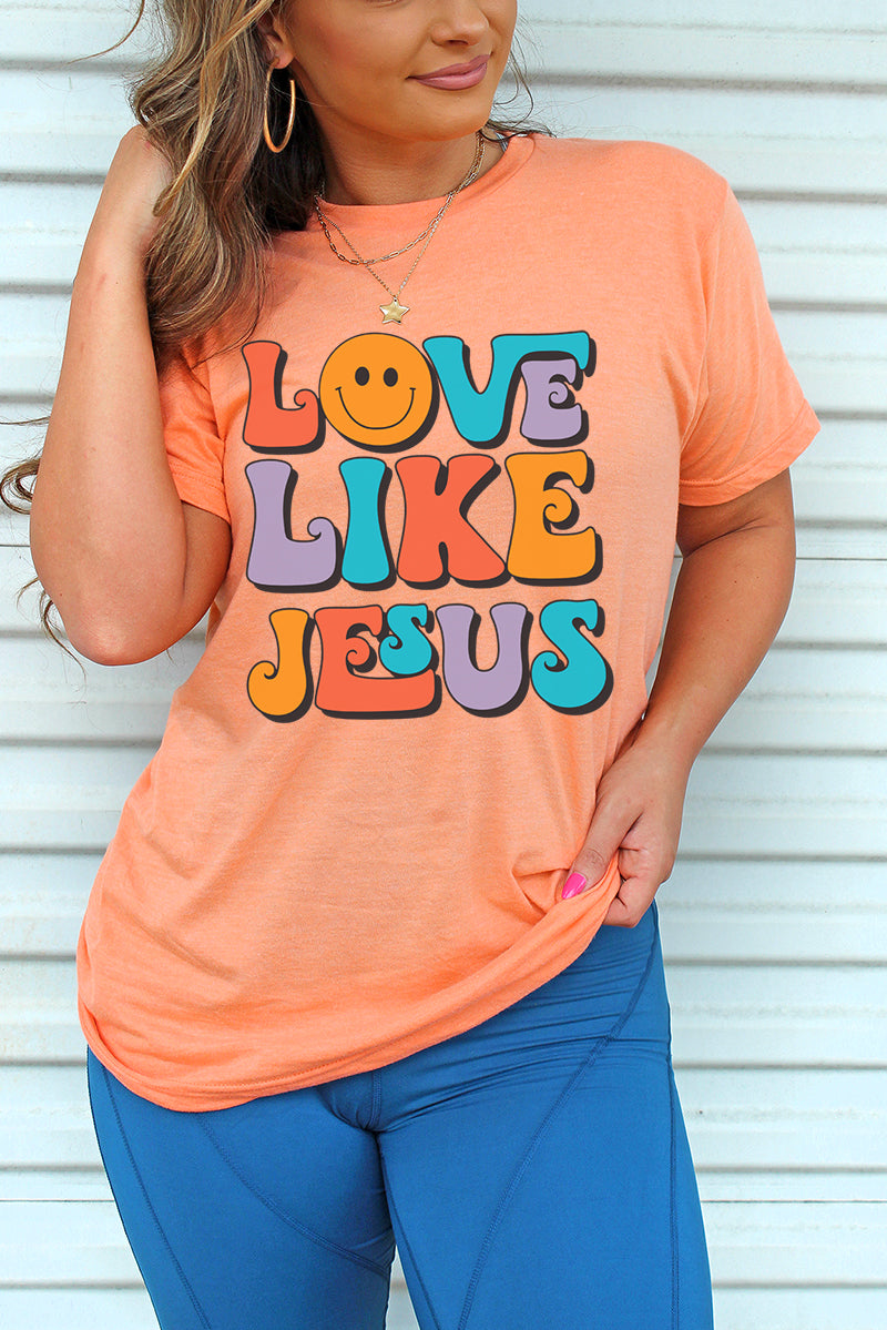 Bright Love Like Jesus Unisex Blend Tee product image 1