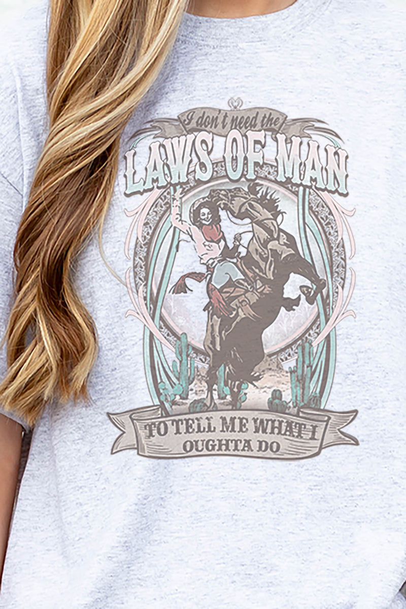 Laws Of Man Cowgirl Dri-Power 50/50 Tee product image 2