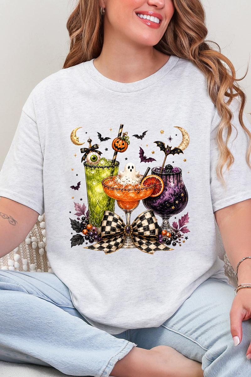 Creepy Cocktails Short Sleeve Relaxed Fit T-Shirt product image 3