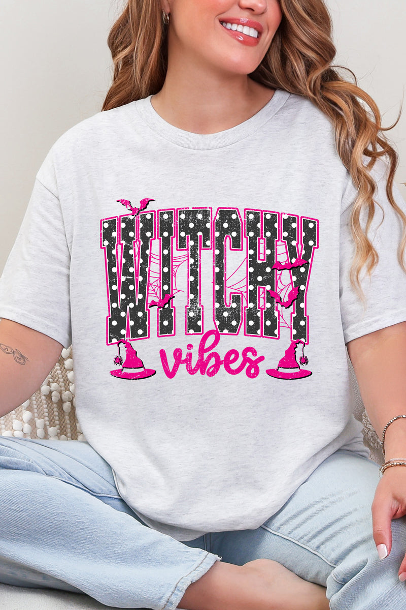 Dotted Witchy Vibes Short Sleeve Relaxed Fit T-Shirt product image 3