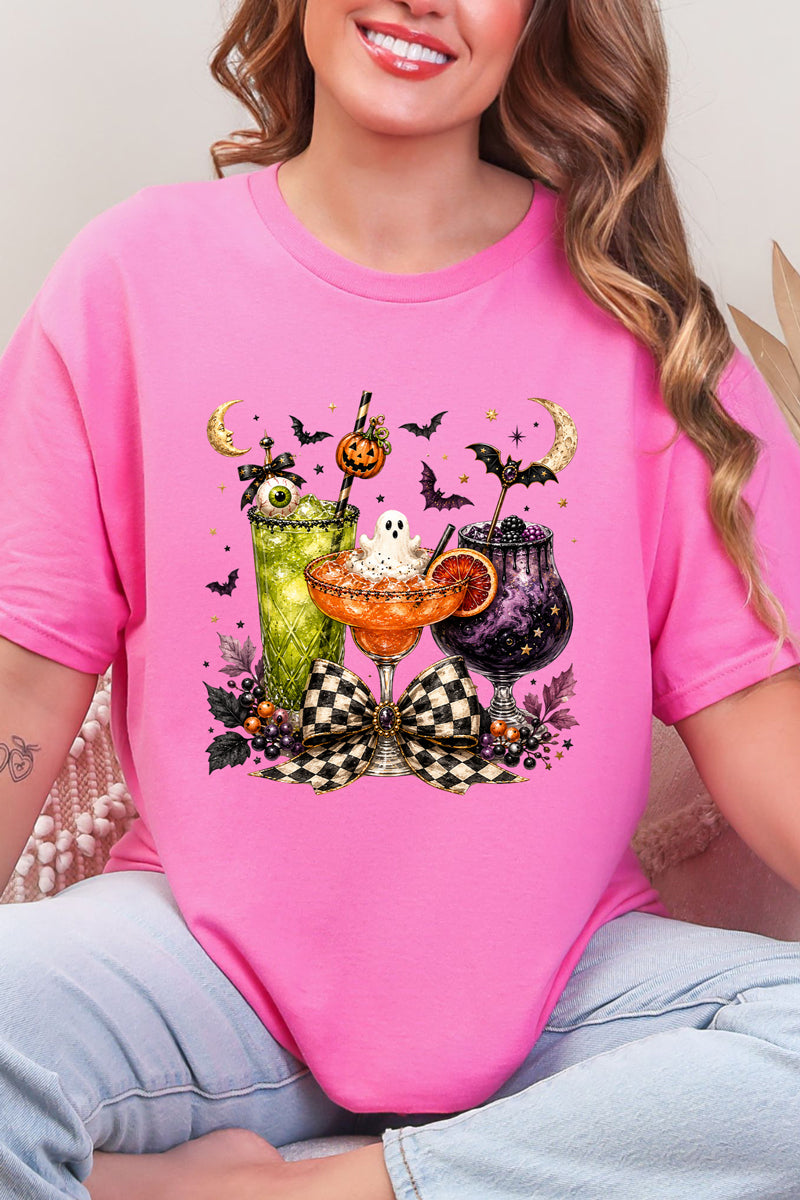 Creepy Cocktails Short Sleeve Relaxed Fit T-Shirt product image 4