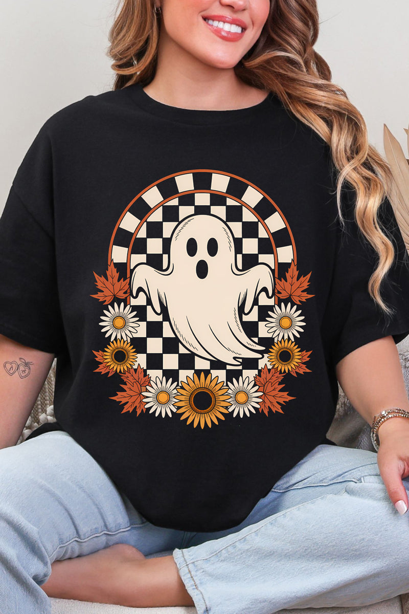 Checkered Haunt Short Sleeve Relaxed Fit T-Shirt product image 3