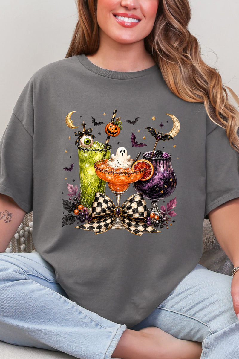 Creepy Cocktails Short Sleeve Relaxed Fit T-Shirt product image 5