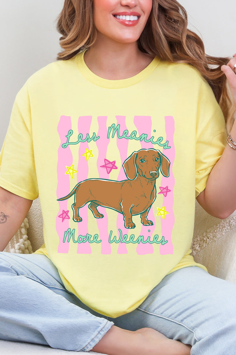 Less Meanies More Weenies Short Sleeve Relaxed Fit T-Shirt product image 5