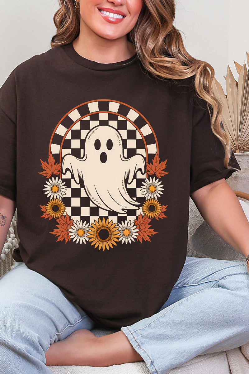 Checkered Haunt Short Sleeve Relaxed Fit T-Shirt product image 1
