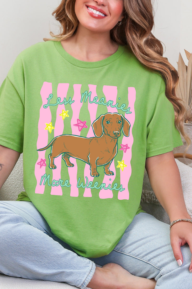 Less Meanies More Weenies Short Sleeve Relaxed Fit T-Shirt product image 6