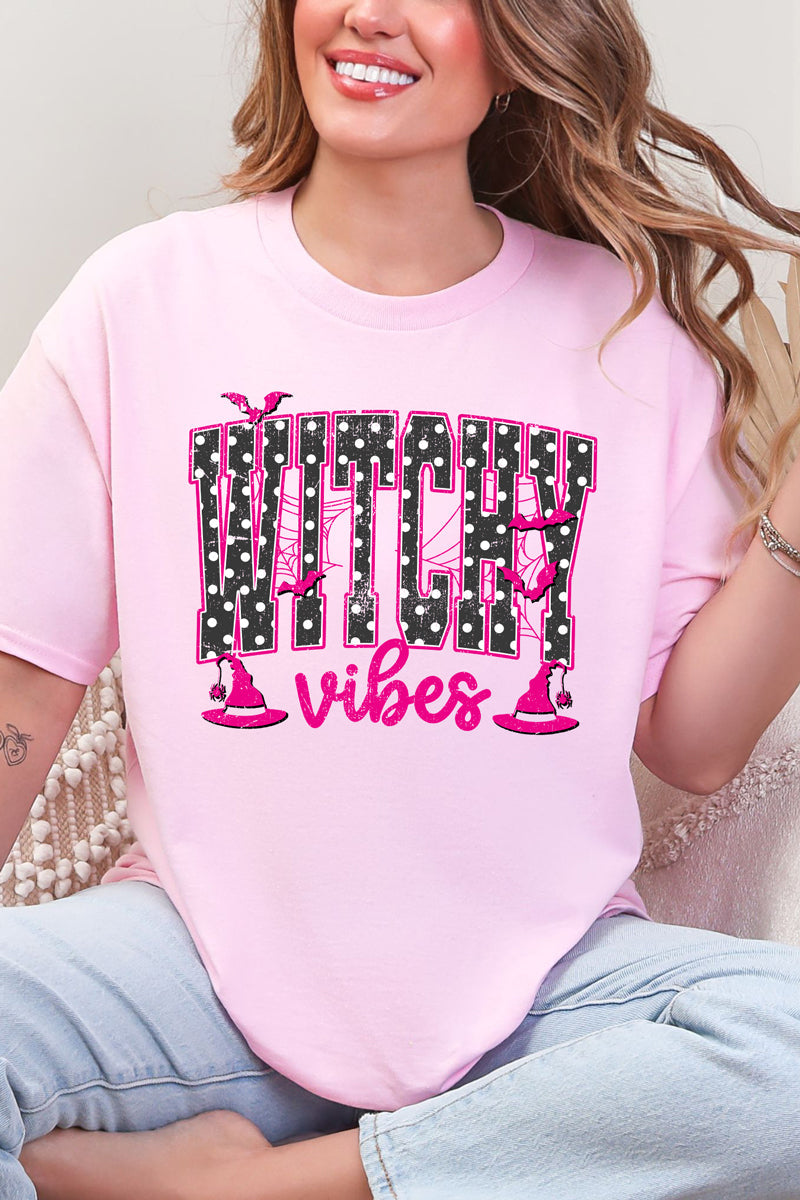 Dotted Witchy Vibes Short Sleeve Relaxed Fit T-Shirt product image 1