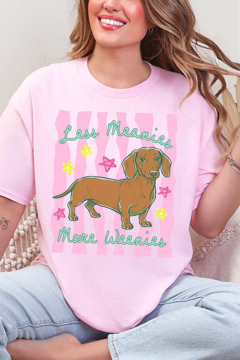 Less Meanies More Weenies Short Sleeve Relaxed Fit T-Shirt product image 7