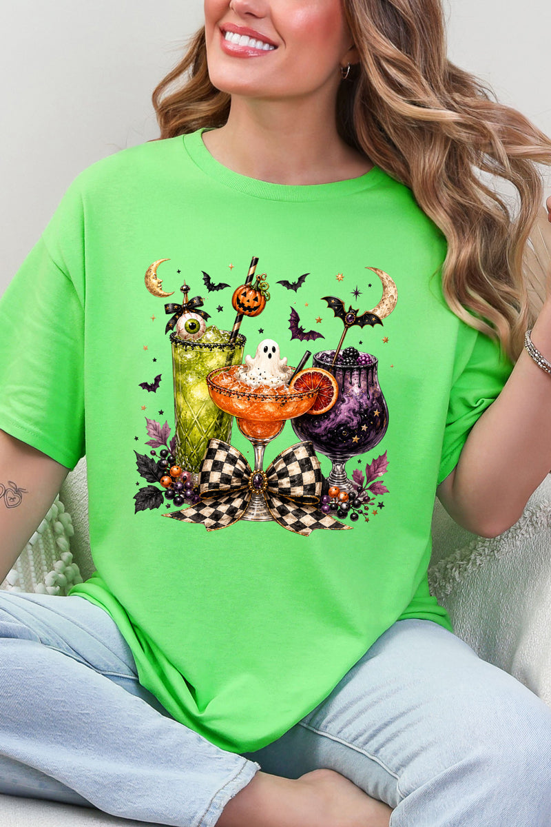 Creepy Cocktails Short Sleeve Relaxed Fit T-Shirt product image 6