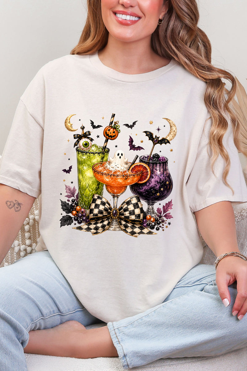 Creepy Cocktails Short Sleeve Relaxed Fit T-Shirt product image 7