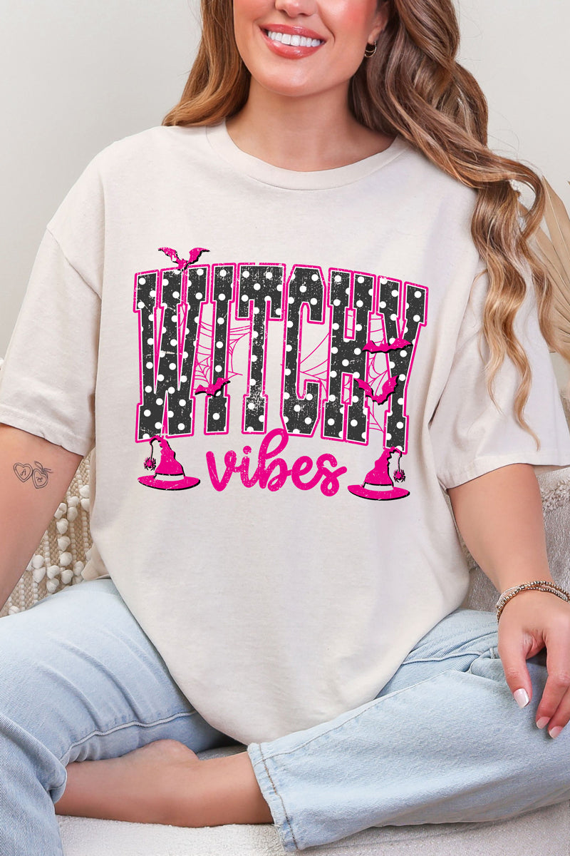 Dotted Witchy Vibes Short Sleeve Relaxed Fit T-Shirt product image 7