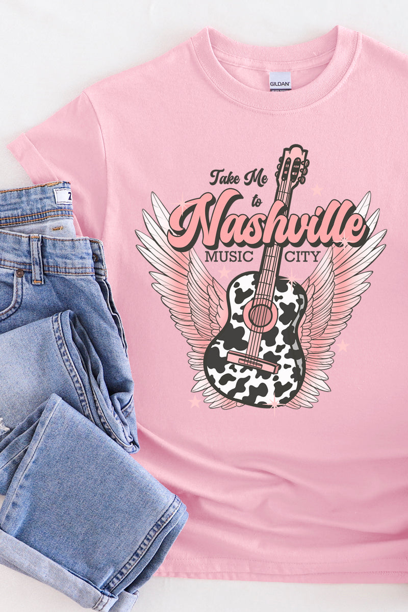 Take Me To Nashville Short Sleeve Relaxed Fit T-Shirt product image 1