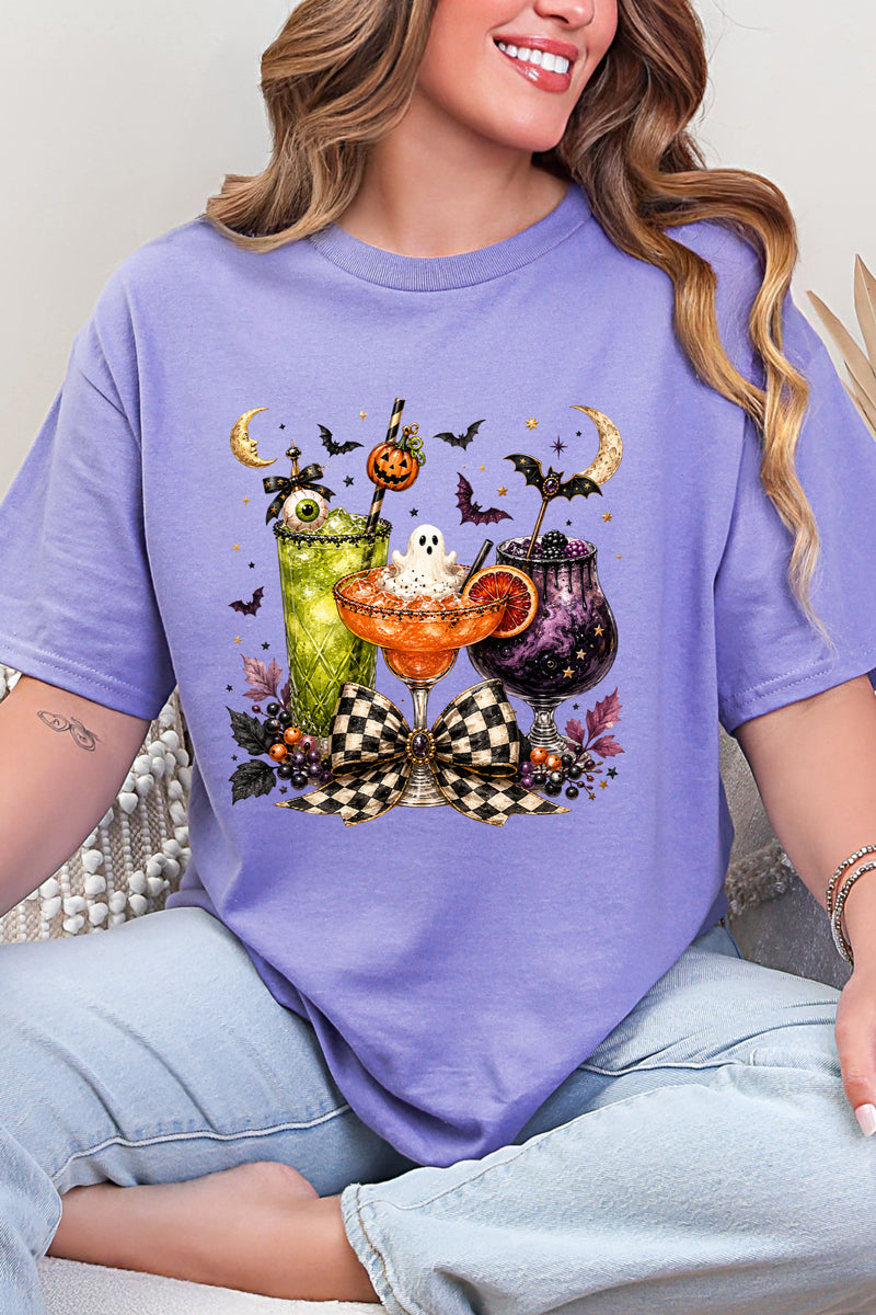Creepy Cocktails Short Sleeve Relaxed Fit T-Shirt product image 8