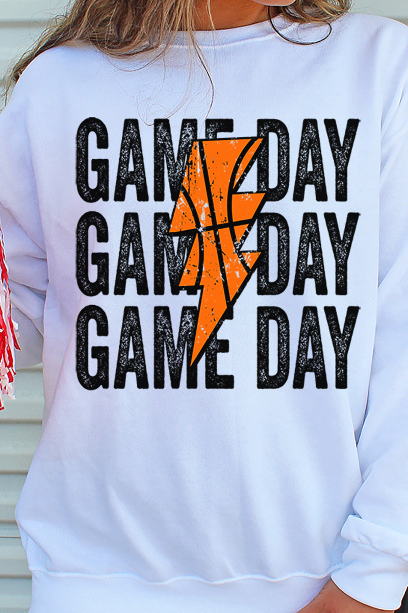 Basketball Stacked Gameday Unisex NuBlend Crew Sweatshirt product image 2