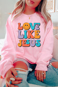 Bright Love Like Jesus Unisex NuBlend Crew Sweatshirt product image 1