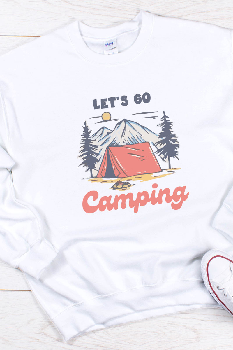 Let's Go Camping Unisex NuBlend Crew Sweatshirt product image 1