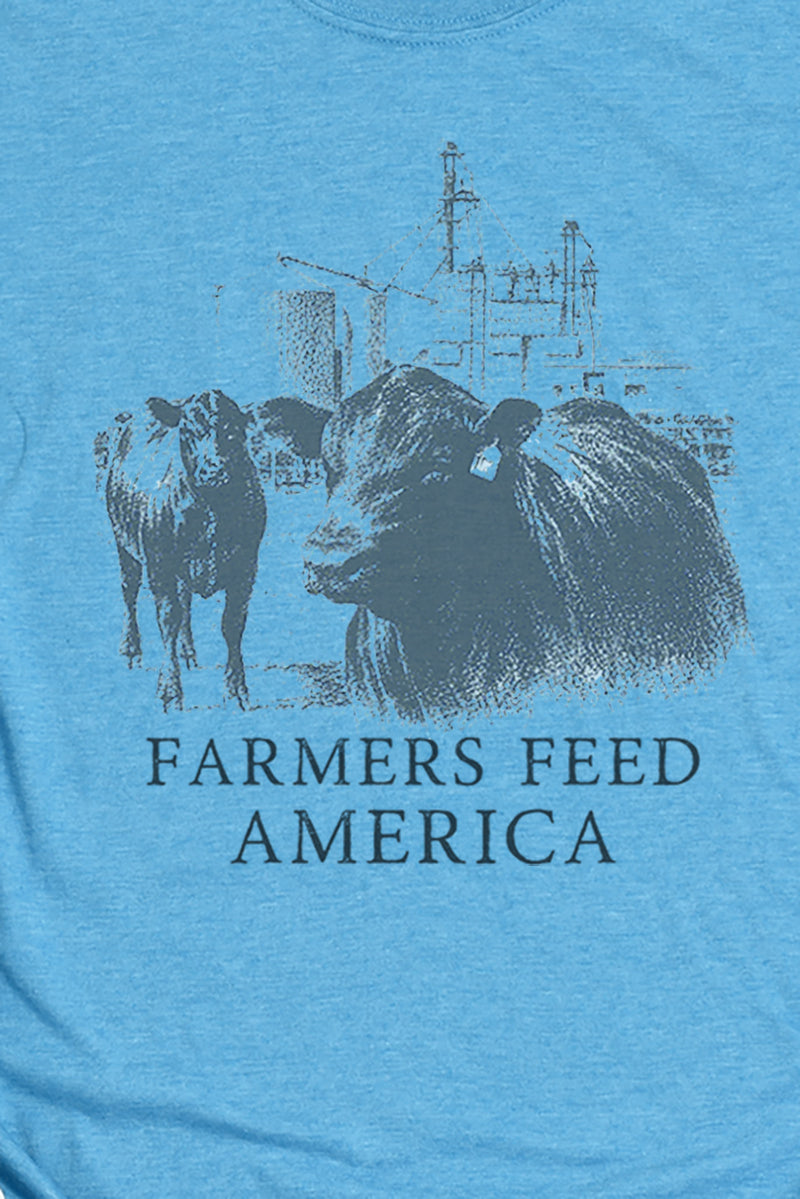 Farmers Feed America Softstyle Adult T-Shirt product image 2