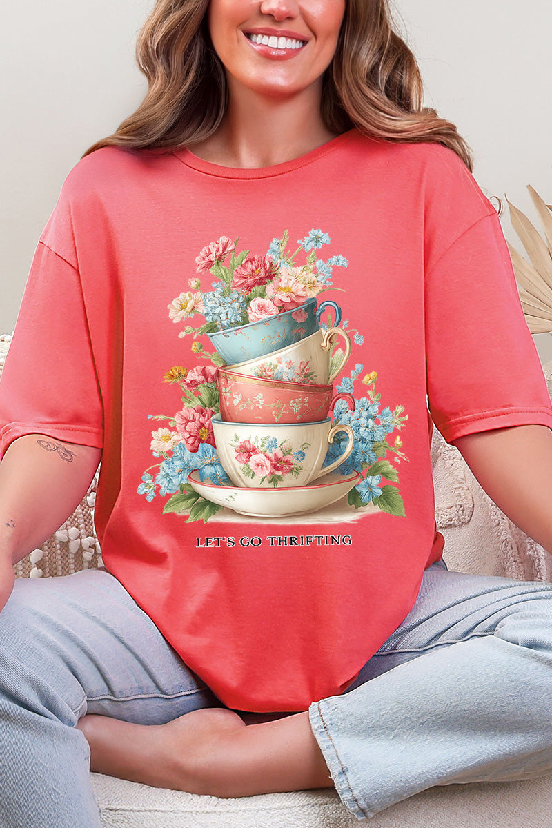 Let's Go Thrifting Softstyle Adult T-Shirt product image 3