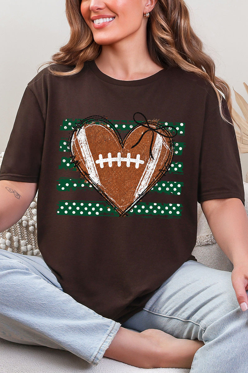 Green Football Sweetheart Softstyle Adult T-Shirt product image 7