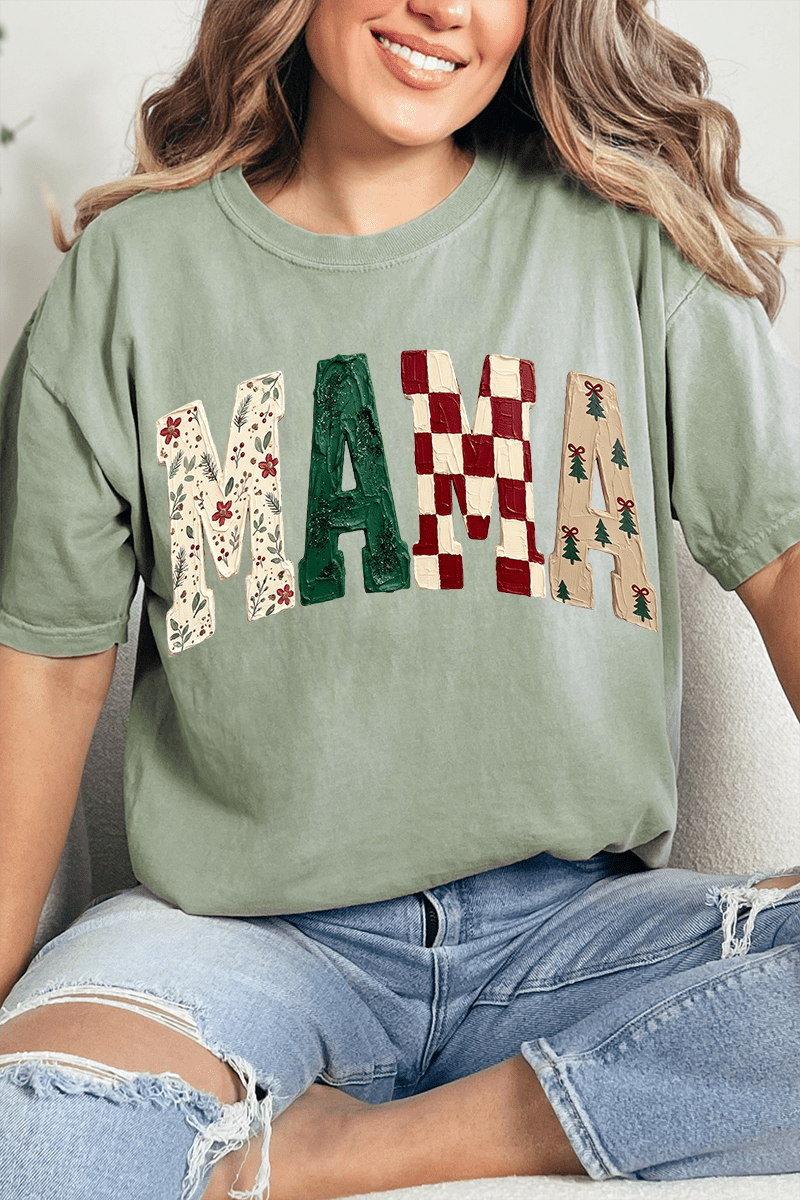 Merry Mama Mix Comfort Colors Adult Ring-Spun Cotton Tee