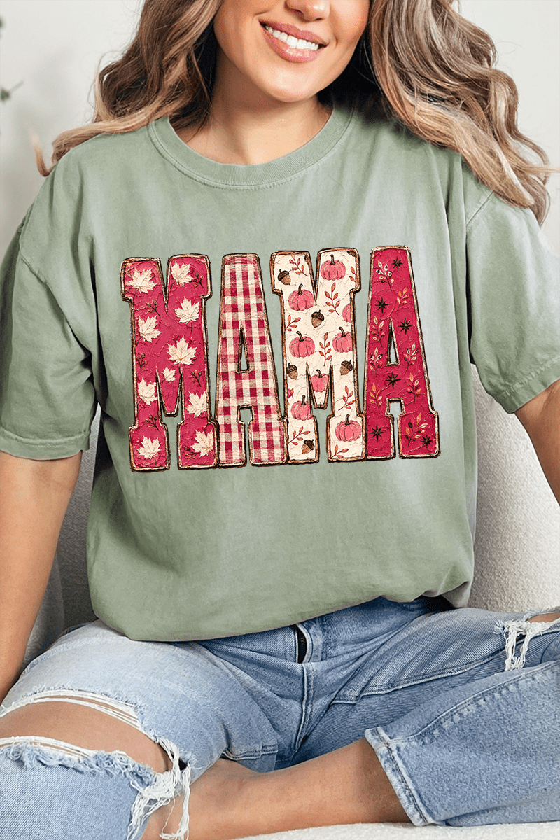 Pink Maplewood Mama Comfort Colors Adult Ring-Spun Cotton Tee