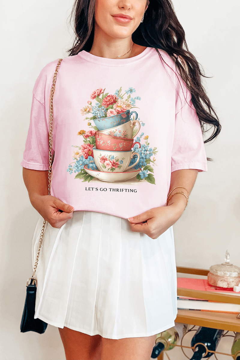 Let's Go Thrifting Comfort Colors Adult Ring-Spun Cotton Tee