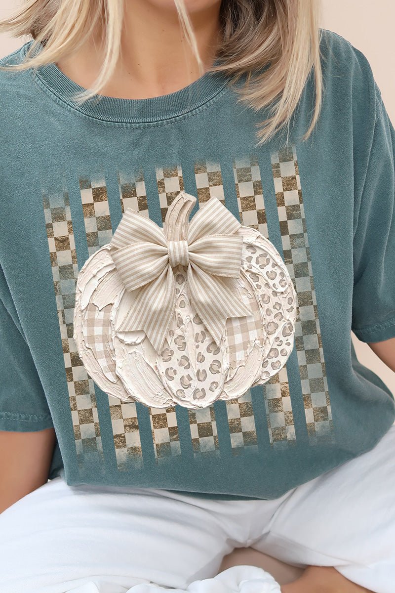 Painted Pumpkin Latte Comfort Colors Adult Ring-Spun Cotton Tee