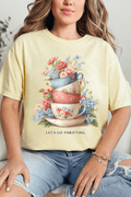 Let's Go Thrifting Comfort Colors Adult Ring-Spun Cotton Tee