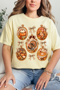 Thanksgiving Portraits Comfort Colors Adult Ring-Spun Cotton Tee
