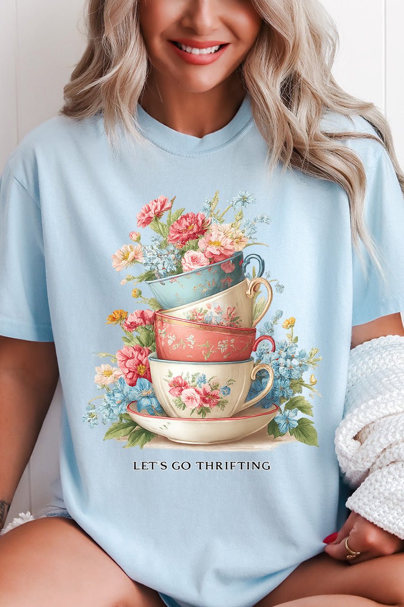 Let's Go Thrifting Comfort Colors Adult Ring-Spun Cotton Tee