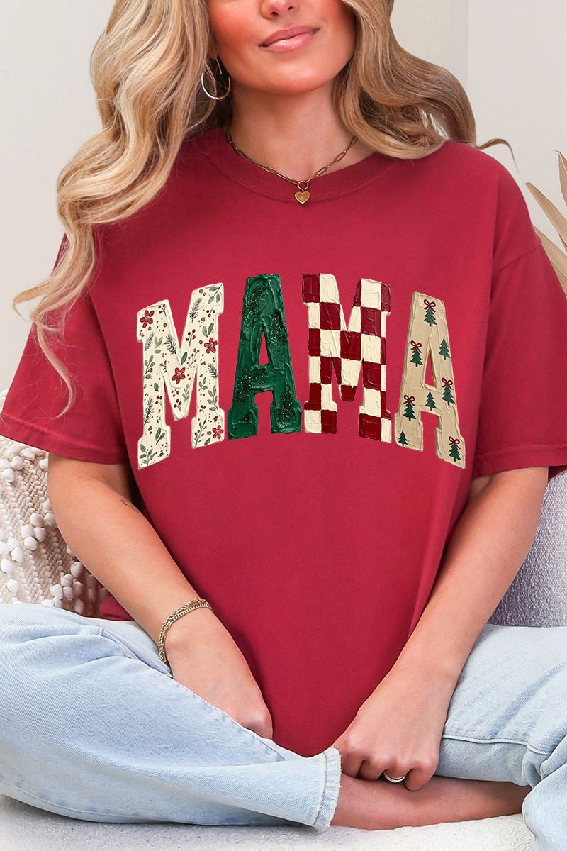 Merry Mama Mix Comfort Colors Adult Ring-Spun Cotton Tee