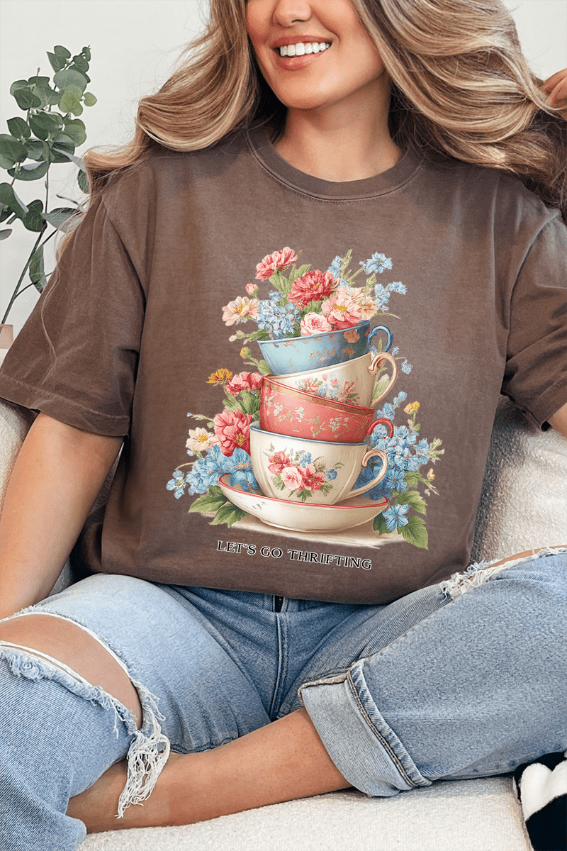Let's Go Thrifting Comfort Colors Adult Ring-Spun Cotton Tee