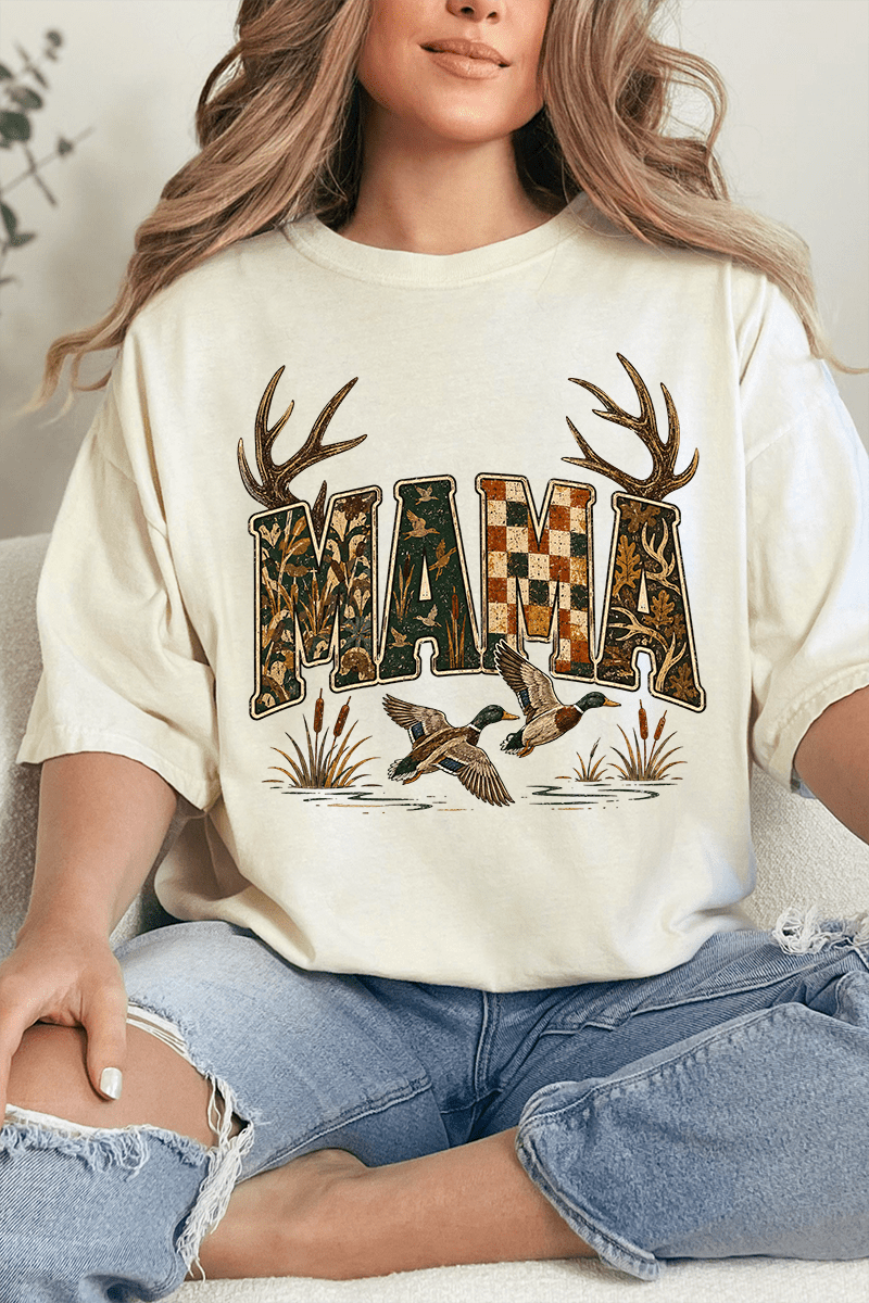 Woodland Mama Comfort Colors Adult Ring-Spun Cotton Tee