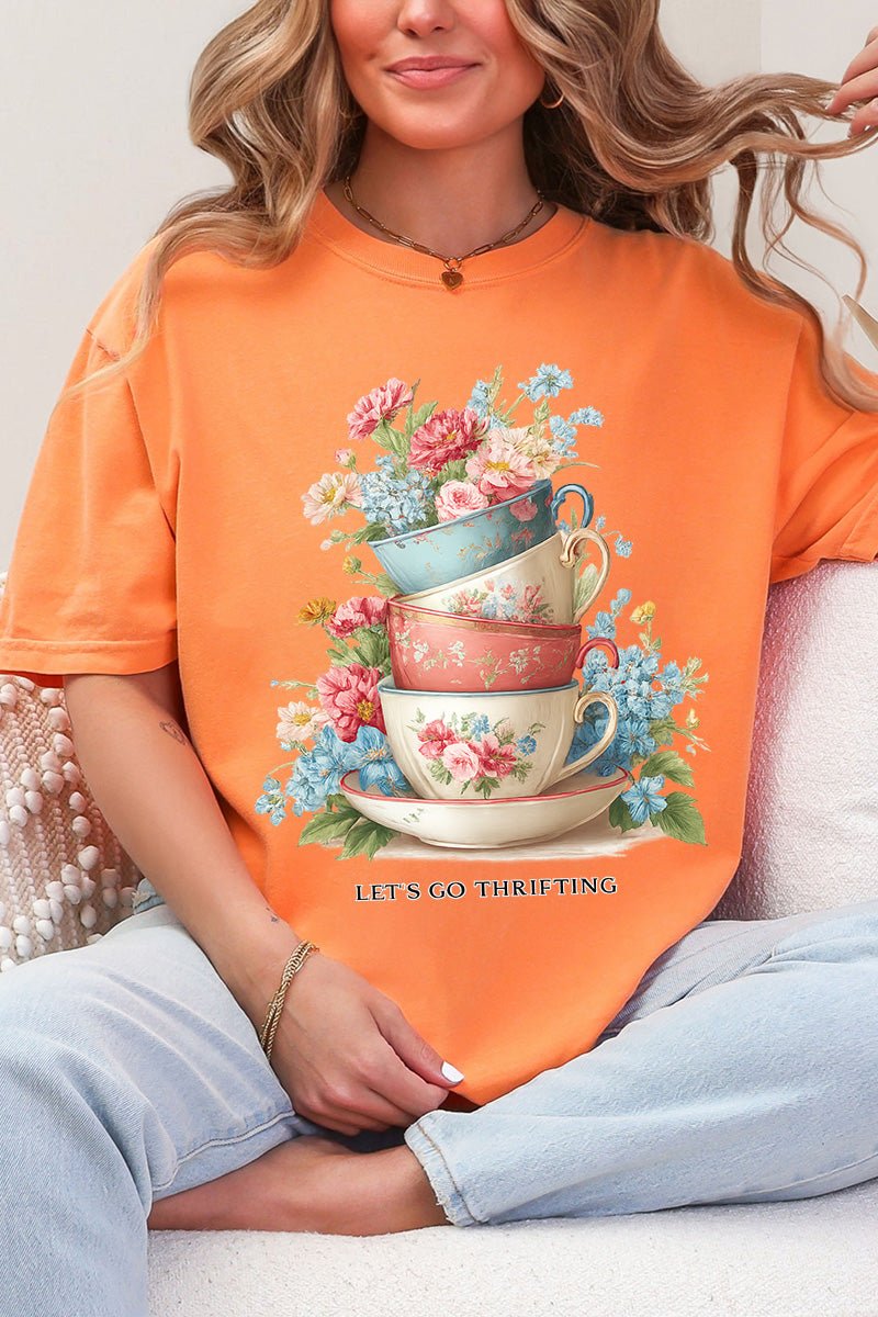 Let's Go Thrifting Comfort Colors Adult Ring-Spun Cotton Tee
