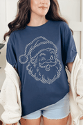 Classic Christmas Santa Comfort Colors Adult Ring-Spun Cotton Tee