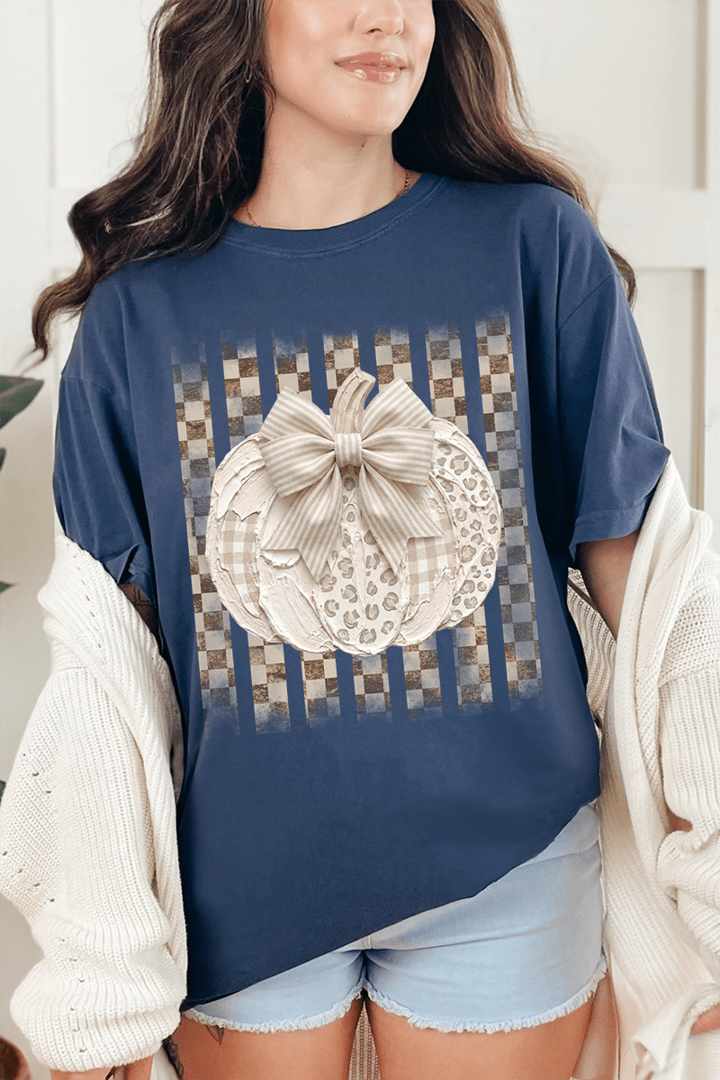 Painted Pumpkin Latte Comfort Colors Adult Ring-Spun Cotton Tee