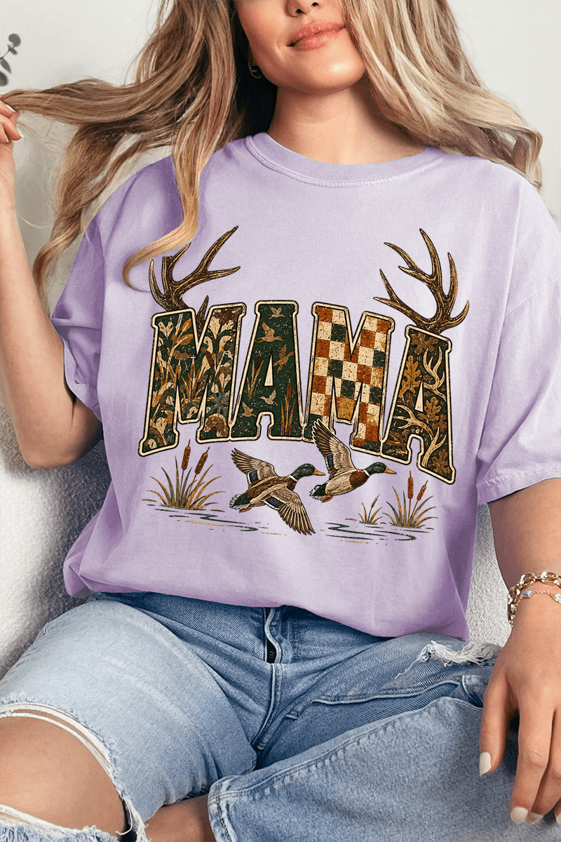 Woodland Mama Comfort Colors Adult Ring-Spun Cotton Tee