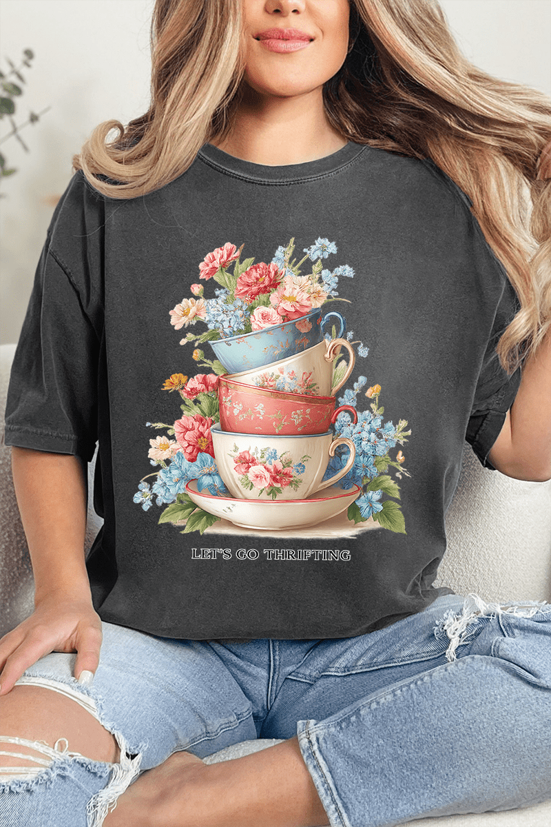 Let's Go Thrifting Comfort Colors Adult Ring-Spun Cotton Tee