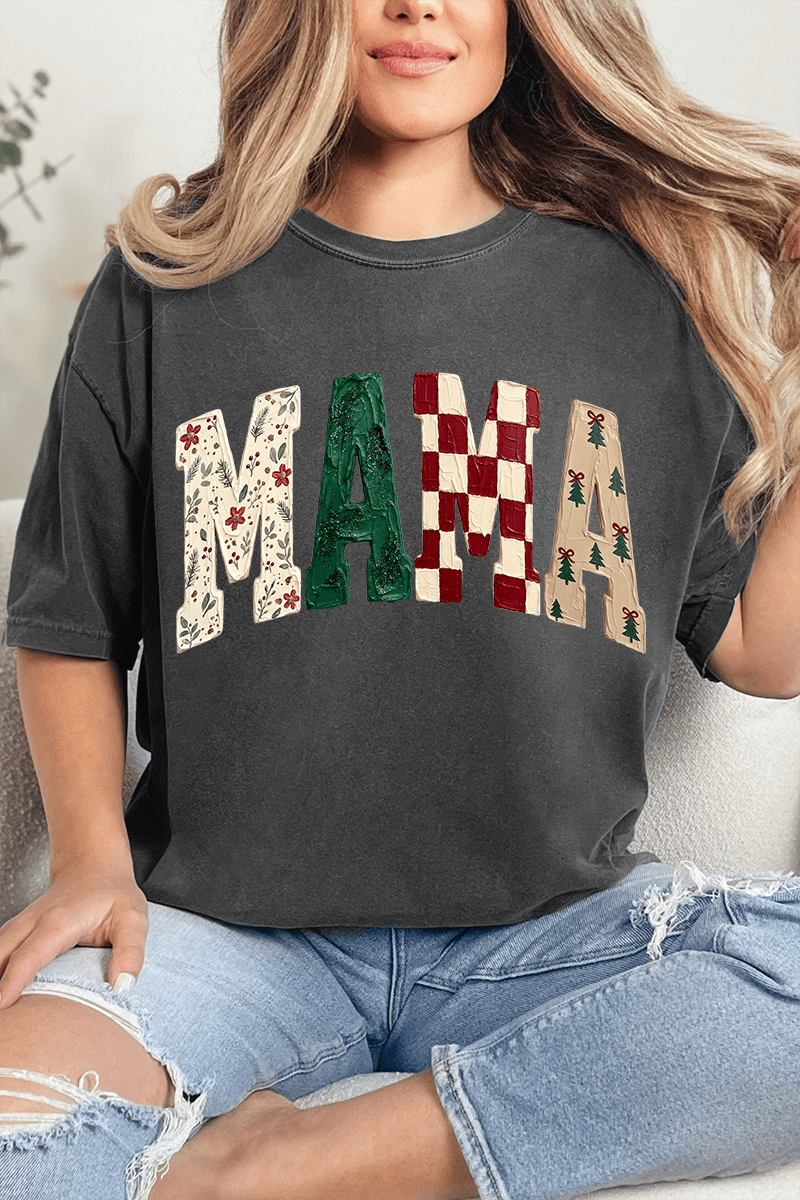 Merry Mama Mix Comfort Colors Adult Ring-Spun Cotton Tee