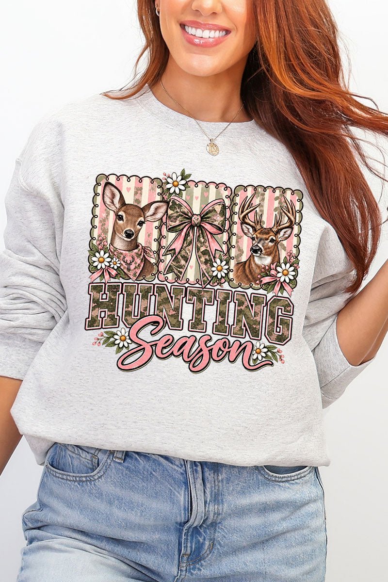 Camo & Bows Hunting Season Heavy Blend Crew Sweatshirt product image 3