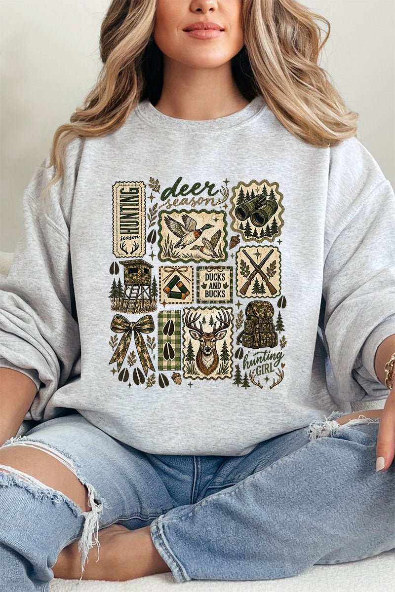 Ducks And Bucks Heavy Blend Crew Sweatshirt product image 3
