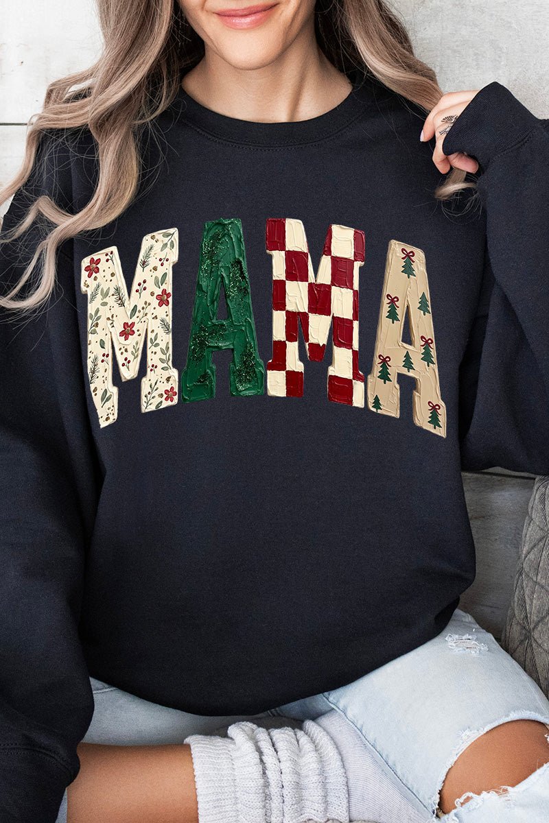 Merry Mama Mix Heavy Blend Crew Sweatshirt product image 4